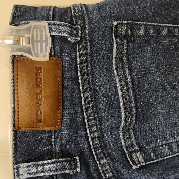 MICHAEL KORS Kent Skinny Jeans, Size 30x34, Tall, EUC, Dark Denim - Picture 4 of 6